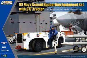 Modern USN Ground Supporting Sets w/STT Tractor (Plastic model)