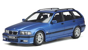 BMW 328i E36 ツーリング M パッケージ (ブルー) (ミニカー)