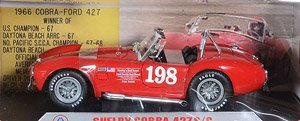 1965 Shelby Cobra 427 S/C - Winningest and Fastest Cobra Ever (ACME Exclusive packaging) (ミニカー)