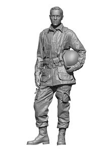 WWII US Paratrooper Normandy (Plastic model)