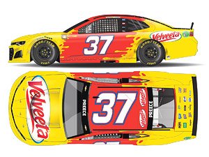 `ライアン・プリース` #37 VELVEETA スローバック シボレー カマロ NASCAR 2021 (ミニカー)