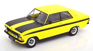 Opel Kadett B Sport 1973 yellow/black (ミニカー)