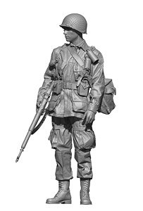 WWII US Para Lieutenant (Plastic model)
