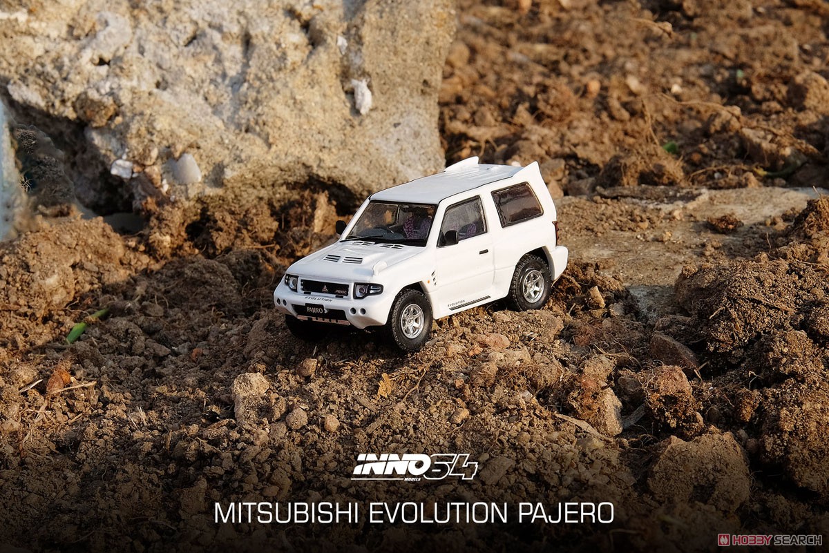 Mitsubishi Pajero Evolution White (Diecast Car) Other picture2