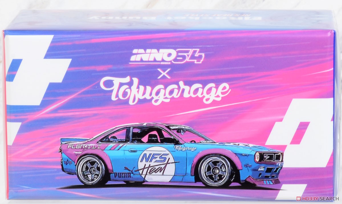 Nissan Silvia S14 Rocket Bunny Boss Aero `Tofu Garage` (Diecast Car) Package1