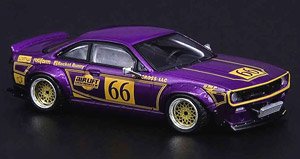 Nissan Silvia S14 Rocket Bunny Boss Aero M Purple (Diecast Car)