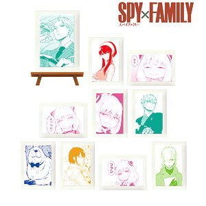 Spy x Family Trading Mini Art Frame (Set of 10) (Anime Toy)