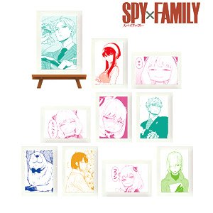 SPY×FAMILY トレーディングミニアートフレーム (10個セット) (キャラクターグッズ)