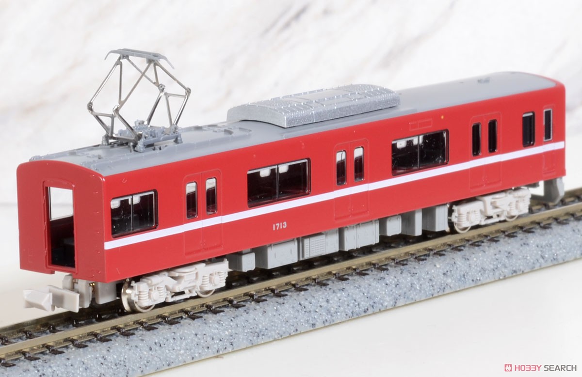 Keikyu Type 1500 (Renewaled Car, 1713 Formation, w/ SR Antenna) Eight Car Formation Set (w/Motor) (8-Car Set) (Pre-colored Completed) (Model Train) Item picture4