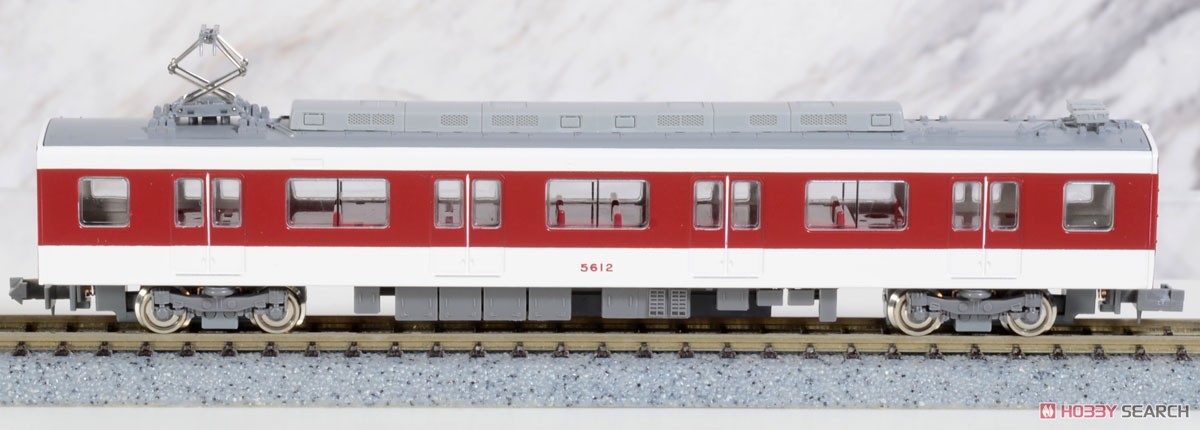 Kintetsu Series 5800 (Nagoya Line) Four Car Formation Set (w/Motor) (4-Car Set) (Pre-colored Completed) (Model Train) Item picture6
