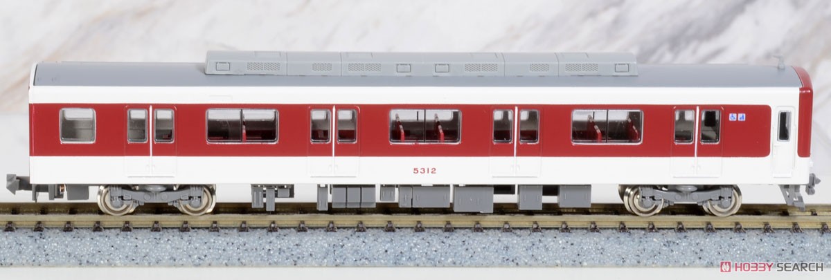 Kintetsu Series 5800 (Nagoya Line) Four Car Formation Set (w/Motor) (4-Car Set) (Pre-colored Completed) (Model Train) Item picture7