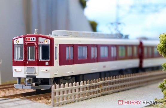 Kintetsu Series 5800 (Nagoya Line) Four Car Formation Set (w/Motor) (4-Car Set) (Pre-colored Completed) (Model Train) Other picture1