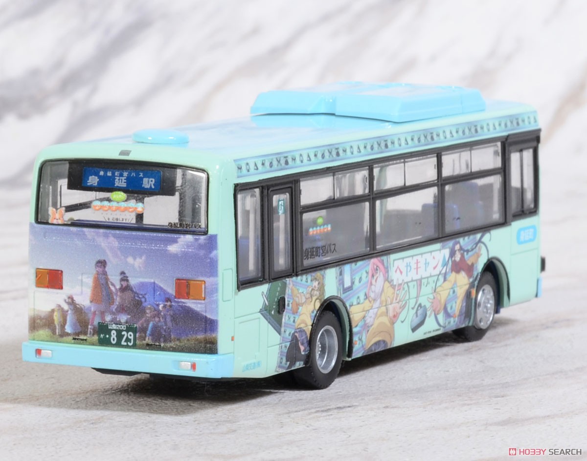 The All Japan Bus Collection 80 [JH041] Minobuchoei Bus Laid-Back Camp Wrapping Bus (Isuzu Erga Mio) (Model Train) Item picture5