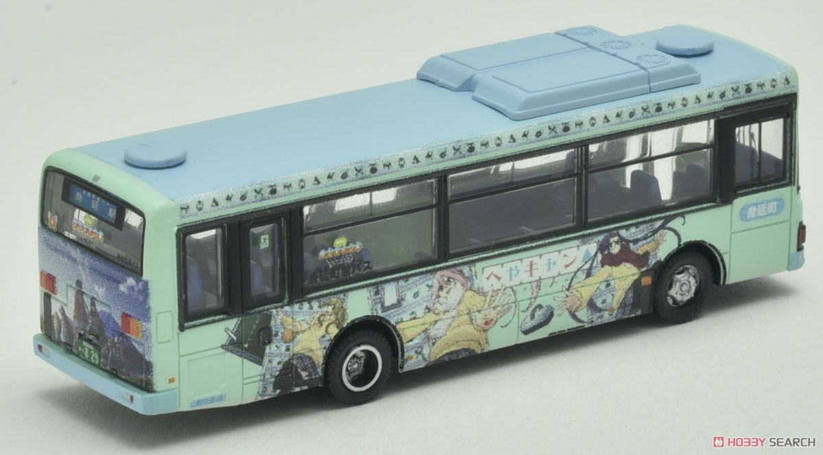 ザ・バスコレクション 身延町営バス ゆるキャン△ラッピングバス (いすゞ エルガミオ) (鉄道模型) 商品画像2