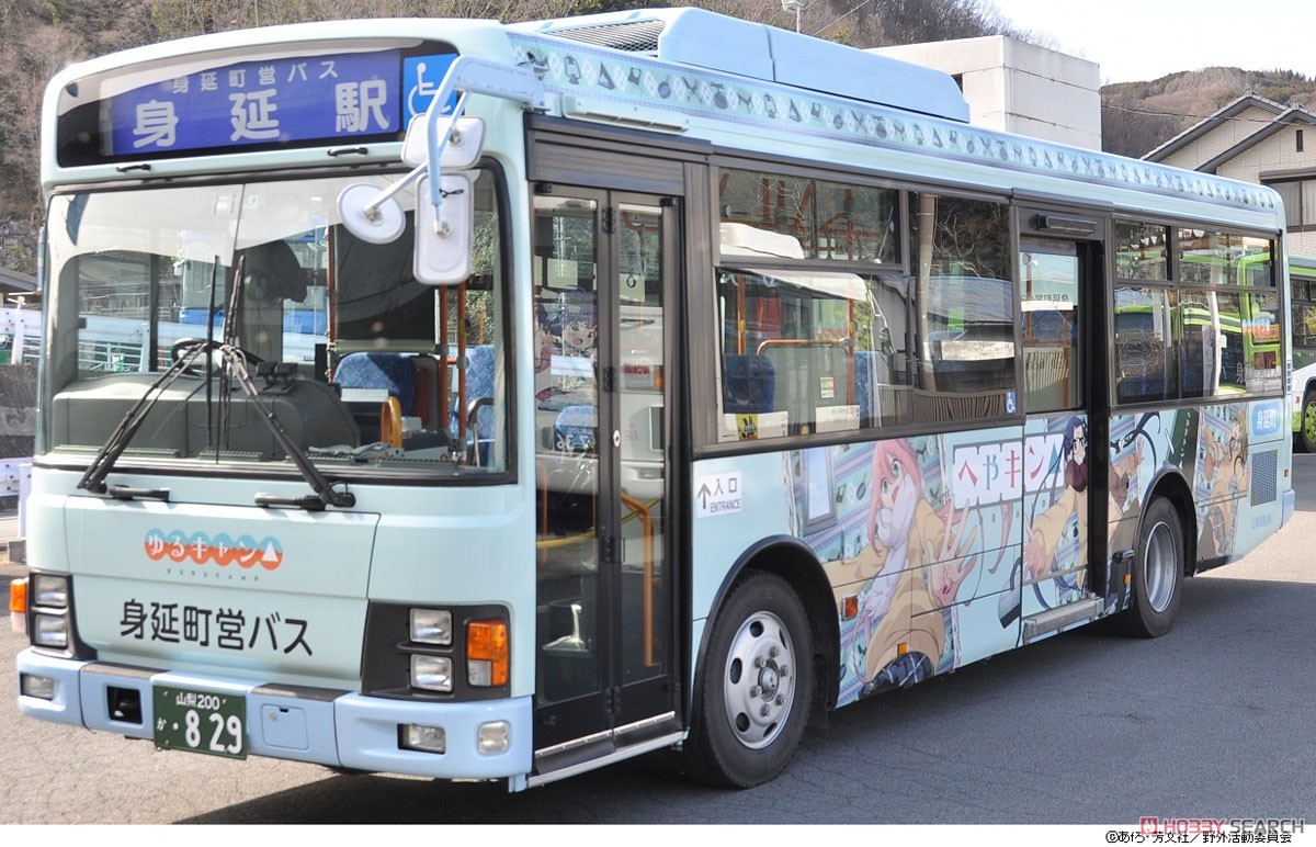 ザ・バスコレクション 身延町営バス ゆるキャン△ラッピングバス (いすゞ エルガミオ) (鉄道模型) その他の画像3