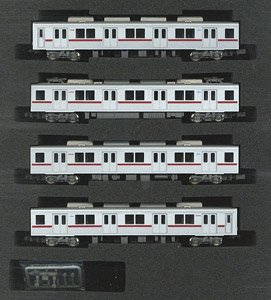 東武 10000型 (未更新車・東上線・新ロゴ) 基本4両編成セット (動力付き) (基本・4両セット) (塗装済み完成品) (鉄道模型)