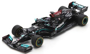 Mercedes-AMG Petronas Formula One Team No.44 W12 E Performance Winner Spanish GP 2021 - 100th Pole Position Lewis Hamilton (Diecast Car)