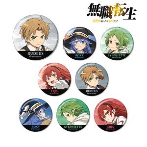 [Mushoku Tensei: Jobless Reincarnation] Trading Can Badge (Set of 8) (Anime Toy)