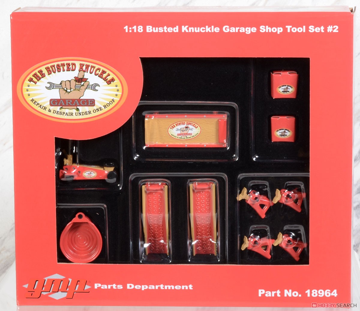 GMP Shop Tool Set #2 - Busted Knuckle Garage (ミニカー) パッケージ1