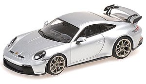 Porsche 911 (992) GT3 2020 Silver Metallic (Diecast Car)