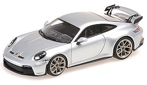 ポルシェ 911 (992) GT3 2020 シルバーメタリック (ミニカー)