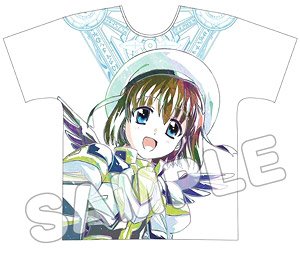 Magical Girl Lyrical Nanoha Detonation Full Color Print Dry T-Shirt Hayate Ani-Art L (Anime Toy)