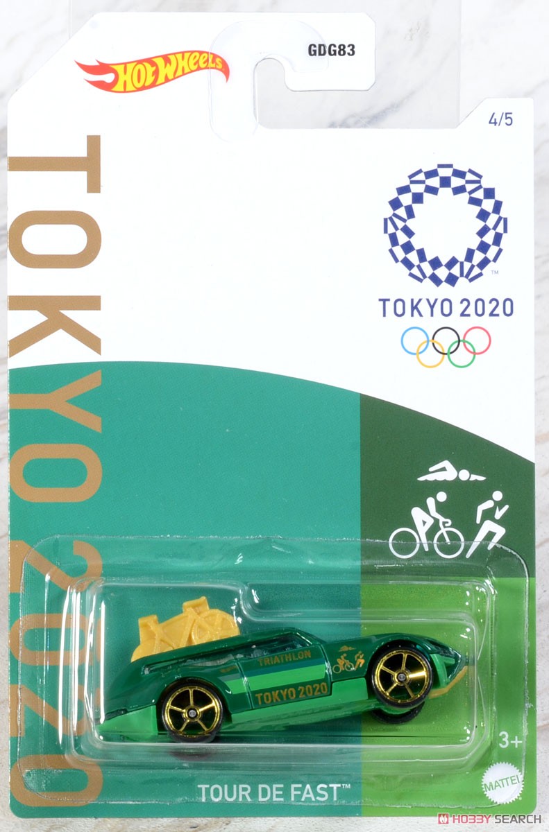 ホットウィール エンターテイメントテーマ アソート - オリンピック 10個セット (玩具) パッケージ5
