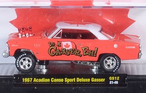 1967 Acadian Canso Sport Deluxe - GASSER - Red (ミニカー)