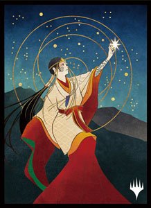 Magic: The Gathering Players Card Sleeve [Strixhaven: School of Mages] Japanese Painting Mystical Archive [Opt] (MTGS-159) (Card Sleeve)