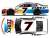 Corey LaJoie #7 Zerex Throwback Chevrolet Camaro NASCAR 2021 (Diecast Car) Other picture1