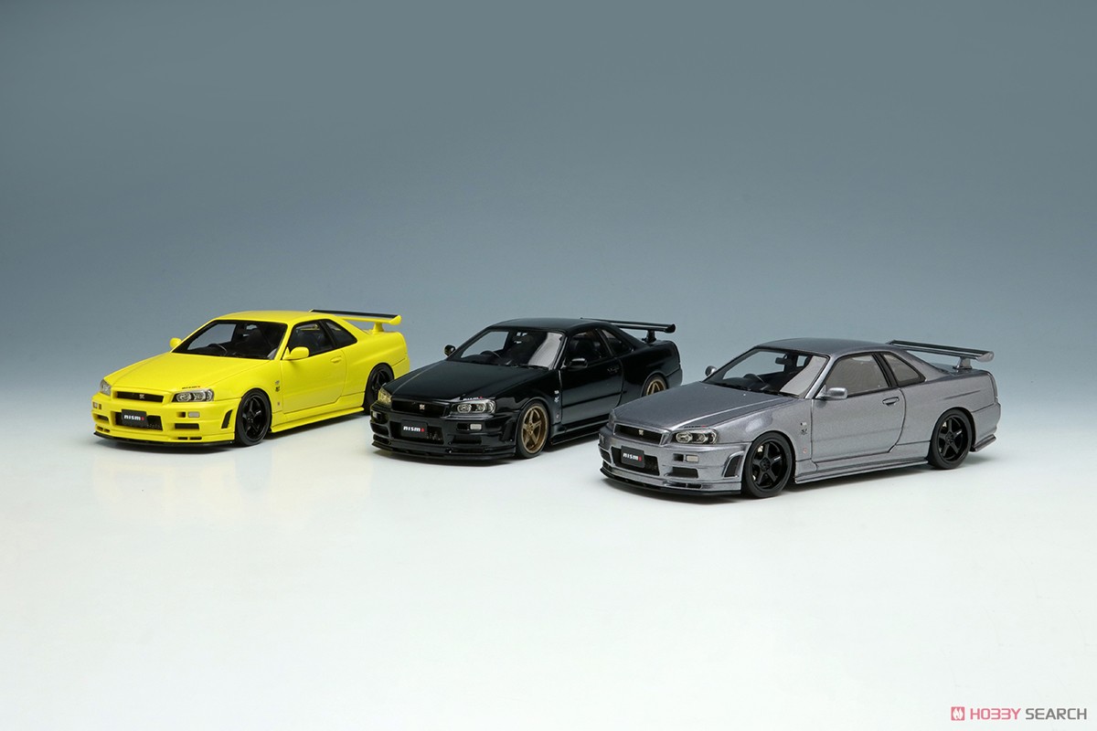 Nissan Skyline GT-R (BNR34) Nismo S-tune Lightning Yellow (Diecast Car) Other picture4
