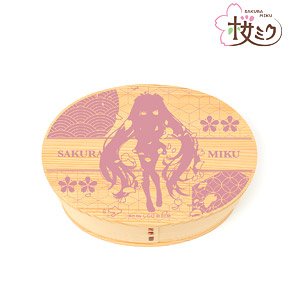 Sakura Miku [Especially Illustrated] Sakura Miku Art by Shirabi Wappa Lunch Box (Anime Toy)