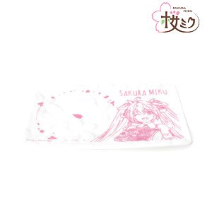 Sakura Miku [Especially Illustrated] Sakura Miku Art by Shirabi Long Angle Plate (Anime Toy)