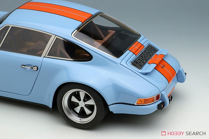 Singer 911 (964) Coupe ガルフブルー (オレンジストライプ) (ミニカー) 商品画像5