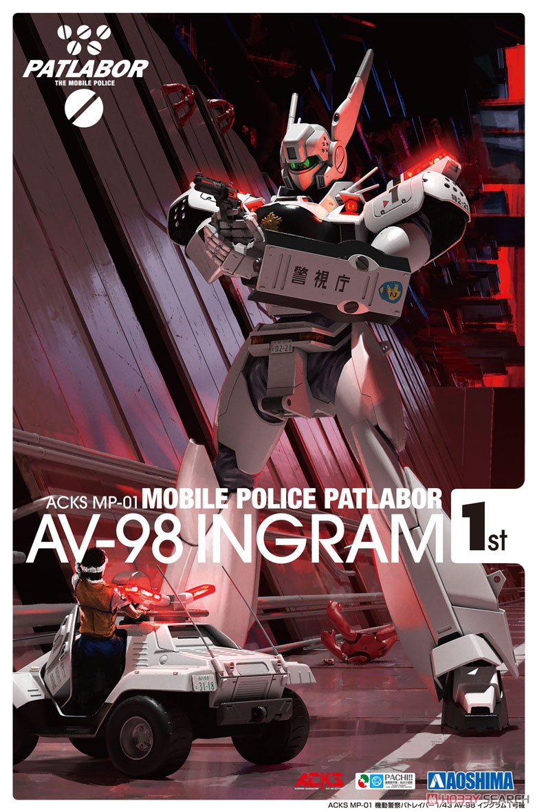 Mobile Police Patlabor AV-98 Ingram 1st (Plastic model) Package1
