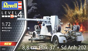 8,8cm Flak37 & Sd.Anh.202 (Plastic model)