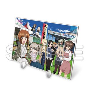 [Girls und Panzer das Finale] Captain Assembly Big Acrylic Stand (Anime Toy)