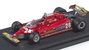 Ferrari 126 CX #28 D.Pironi (Diecast Car)