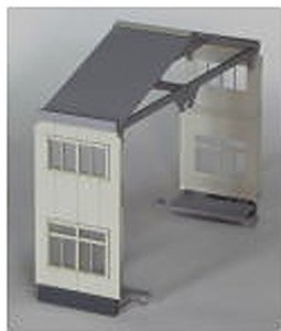 HO Scale Size Train Depot Extension Kit (Unassembled Kit) (Model Train)