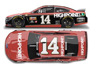 `チェイス・ブリスコー` #14 ハイポイント.com スローバック フォード マスタング NASCAR 2021 (ミニカー)