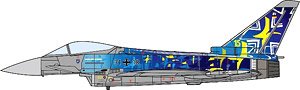 ユーロファイター ドイツ空軍 第73戦術航空団 60周年記念塗装 2019 (完成品飛行機)