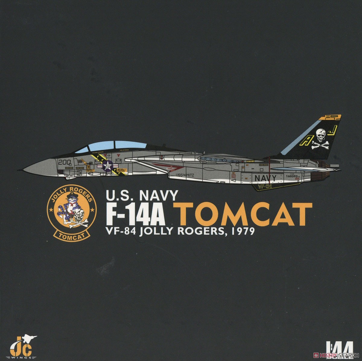 F-14A アメリカ海軍 VF-84 ジョリーロジャース #200 1979 (完成品飛行機) パッケージ1