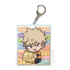 Gyugyutto A Little Big Acrylic Key Ring My Hero Academia School Festival Ver. Katsuki Bakugo (Anime Toy)