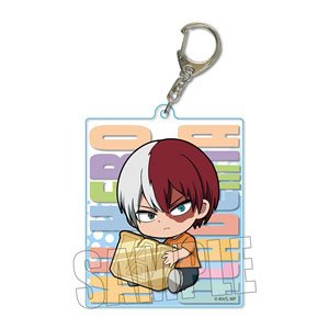 Gyugyutto A Little Big Acrylic Key Ring My Hero Academia School Festival Ver. Shoto Todoroki (Anime Toy)