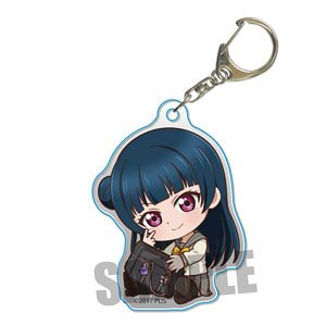 Gyugyutto Acrylic Key Ring Love Live! Sunshine!! Yoshiko Tsushima (Anime Toy)