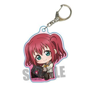 Gyugyutto Acrylic Key Ring Love Live! Sunshine!! Ruby Kurosawa (Anime Toy)