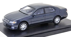 Toyota Aristo 3.0V (1994) Dark Blueish Gray Metallic (Diecast Car)