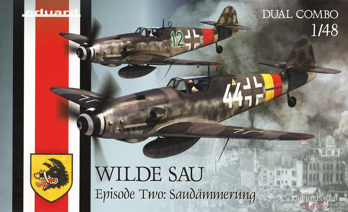 BF109G-10/G-14/AS Wilde Sau Dual Combo Limited Edition (Plastic model) Package1