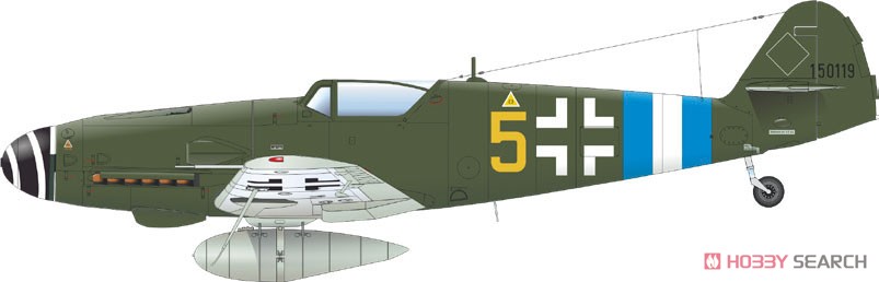 BF109G-10/G-14/AS Wilde Sau Dual Combo Limited Edition (Plastic model) Color7