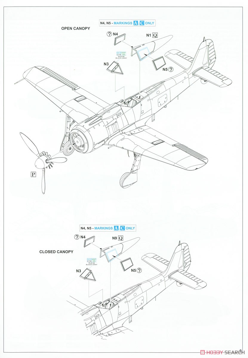 Fw190A-8/R2 Weekend Edition (Plastic model) Assembly guide7